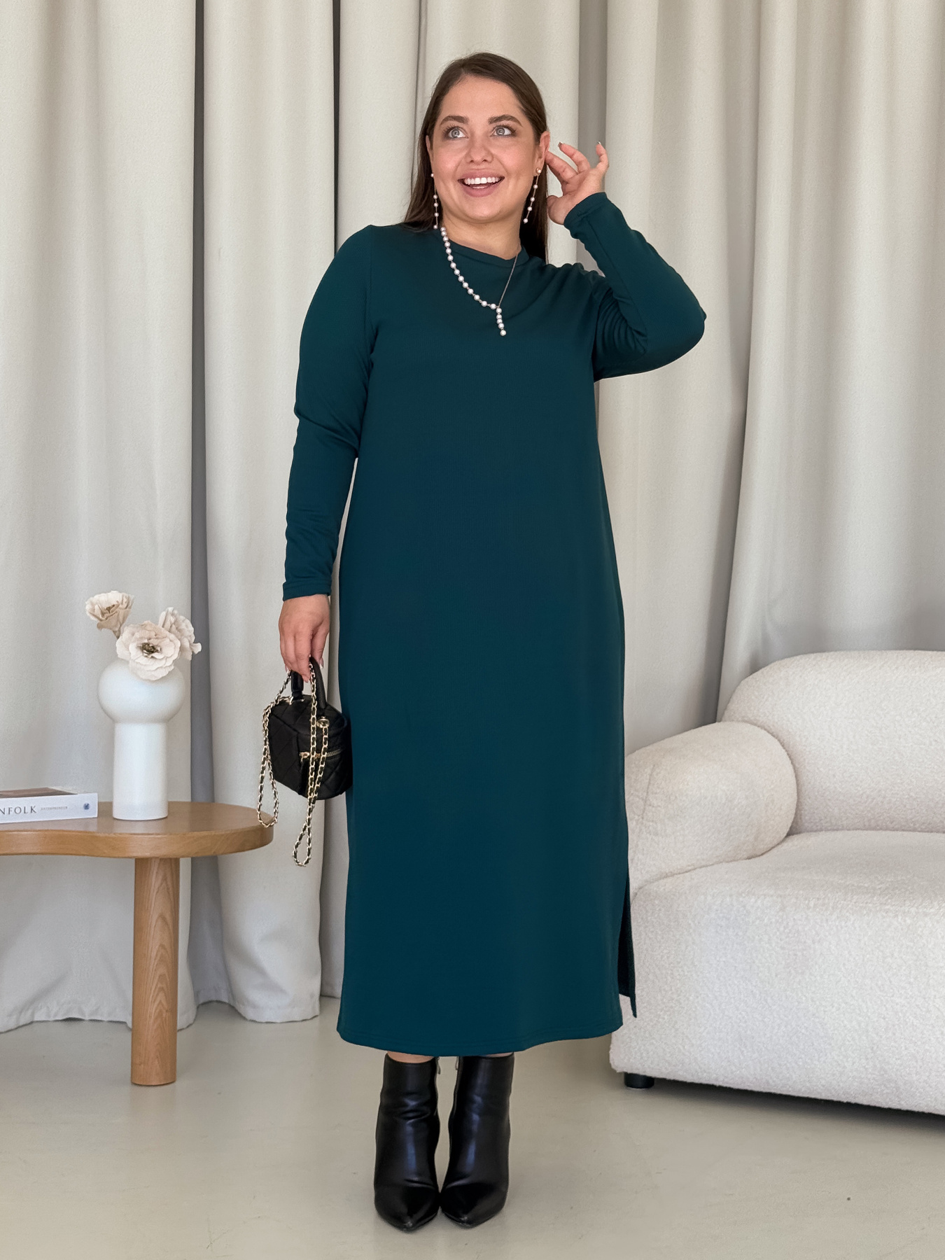 Платье миди Merlini модель 700001084 Фото