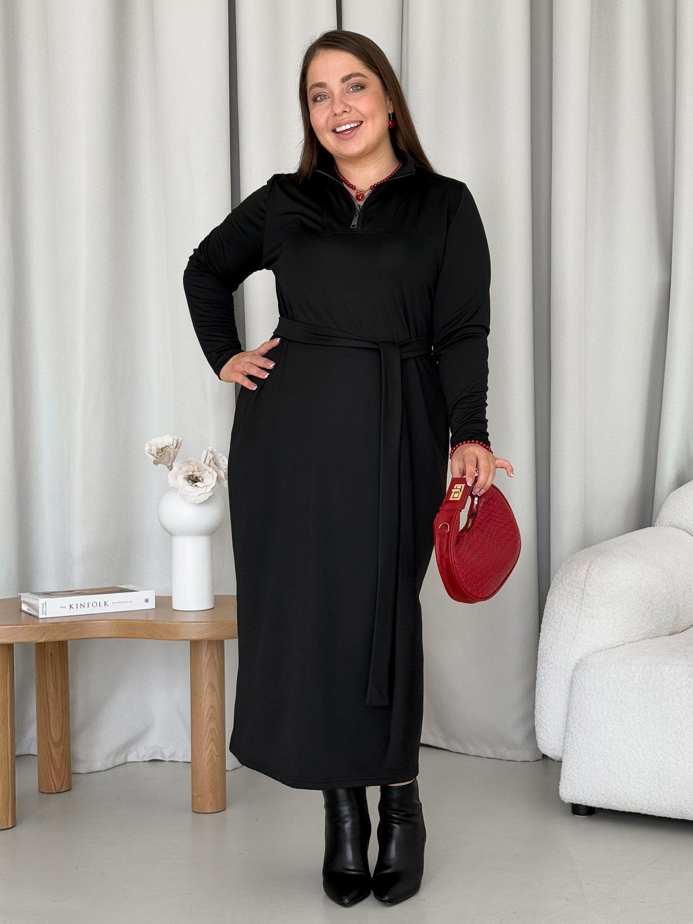 Платье миди Merlini модель 700001121 Фото