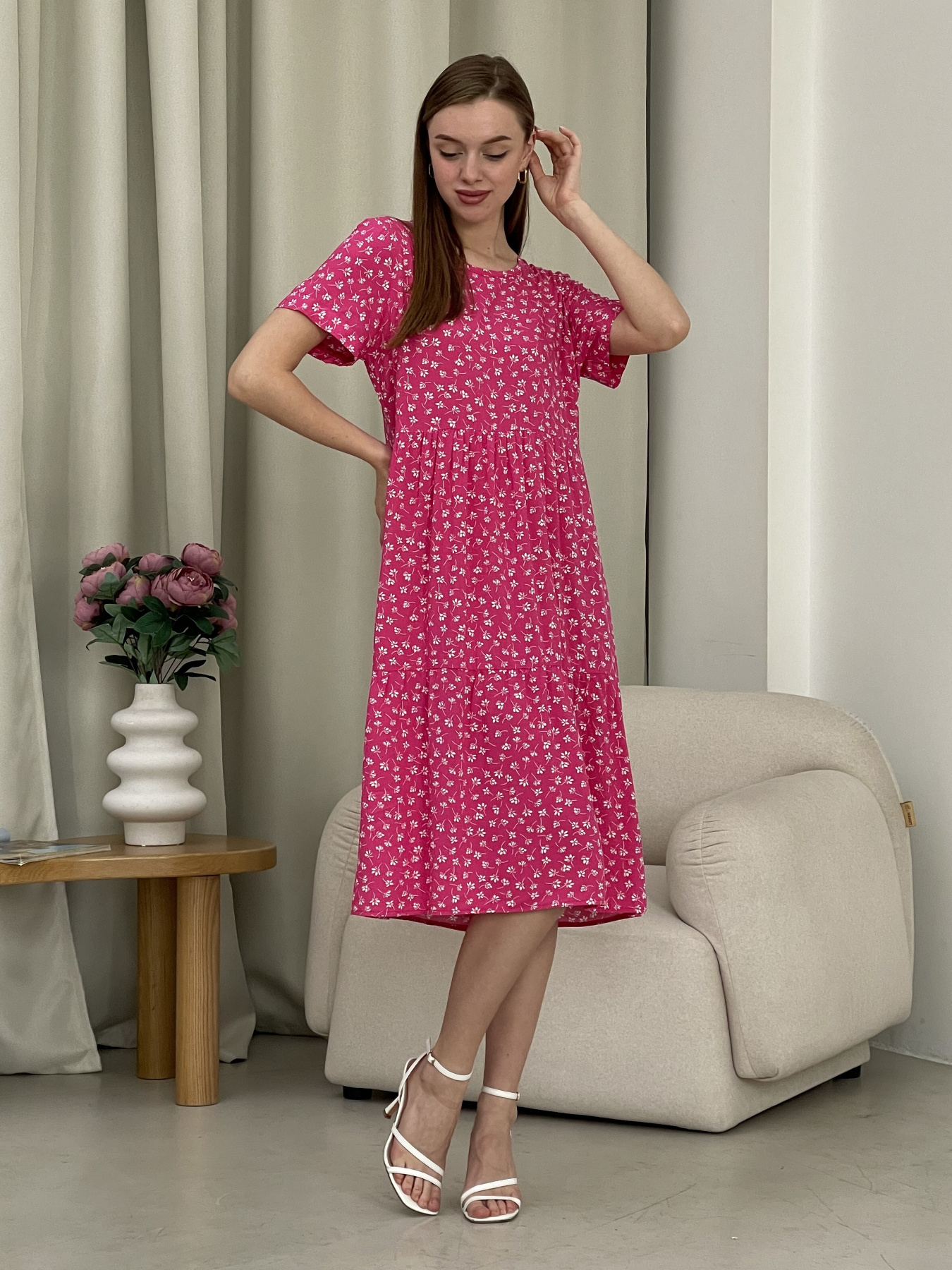 Сукня міді Merlini модель 700001263 Фото