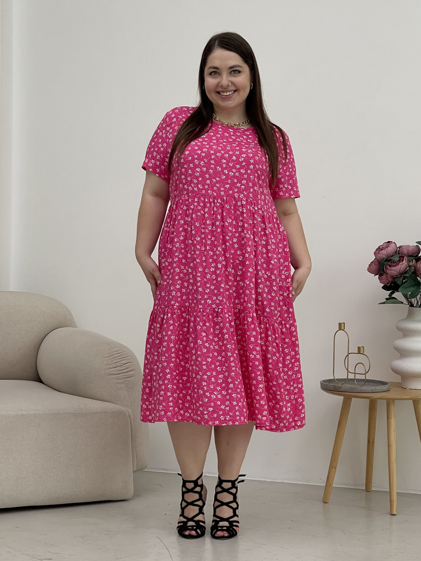 Сукня міді Merlini модель 700001263 Фото