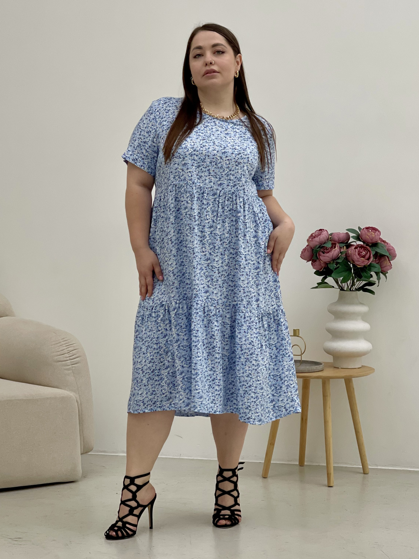 Сукня міді Merlini модель 700001265 Фото