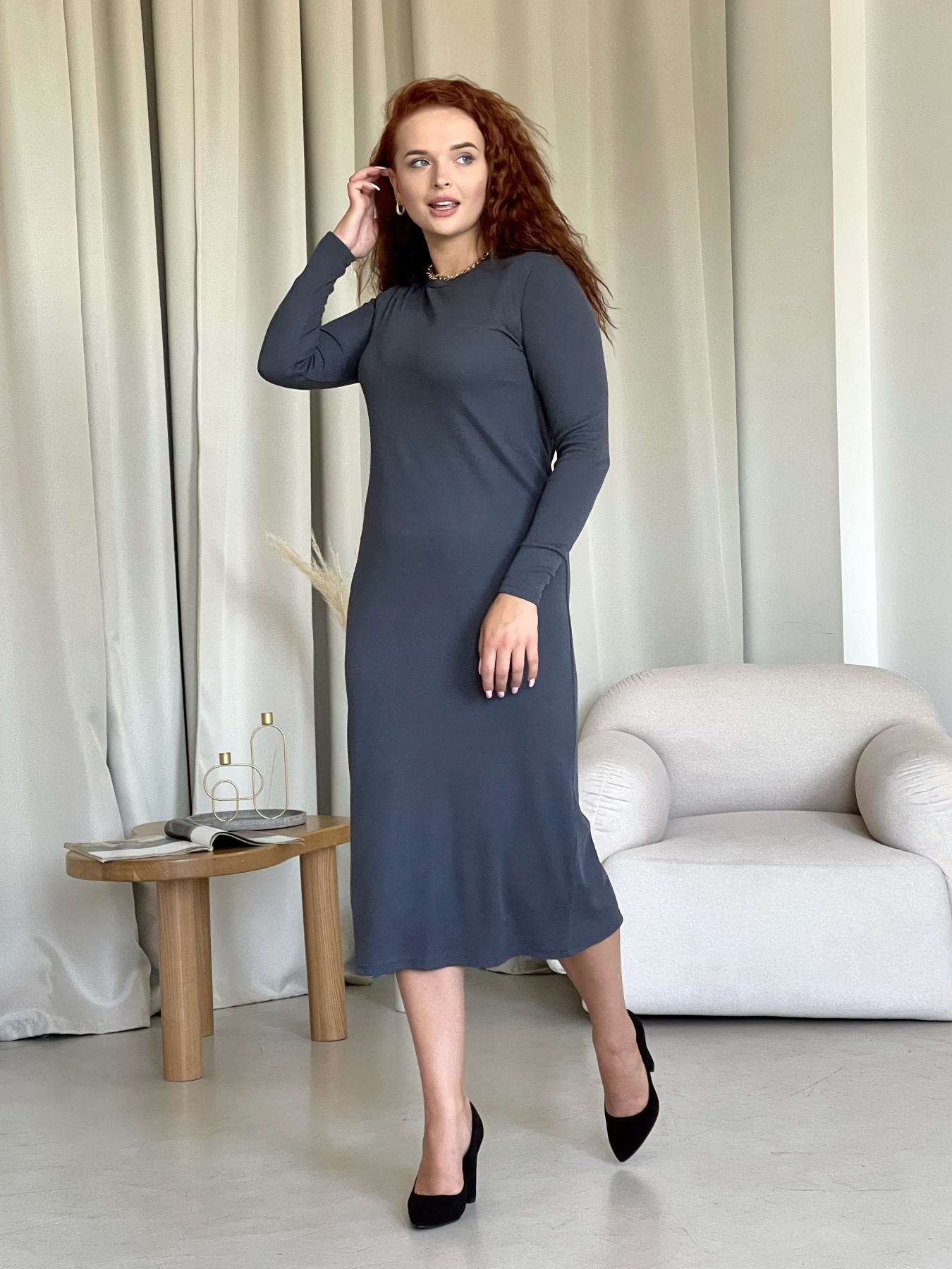 Платье миди Merlini модель 700001350 Фото