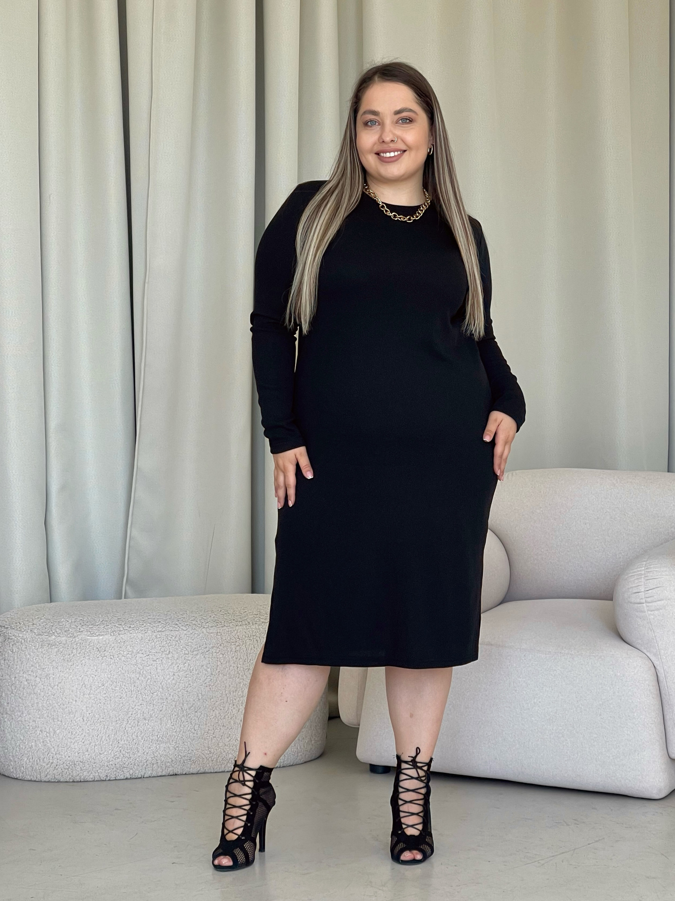 Платье миди Merlini модель 700001361 Фото