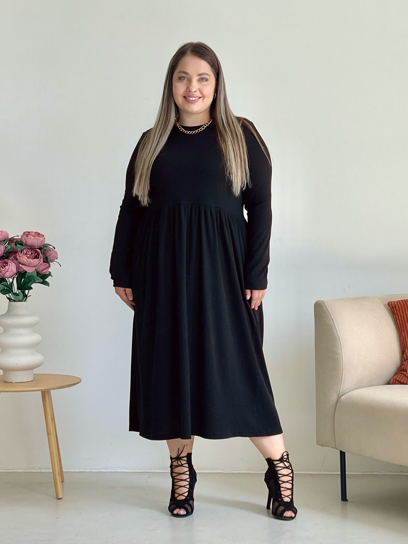 Платье миди Merlini модель 700001381 Фото