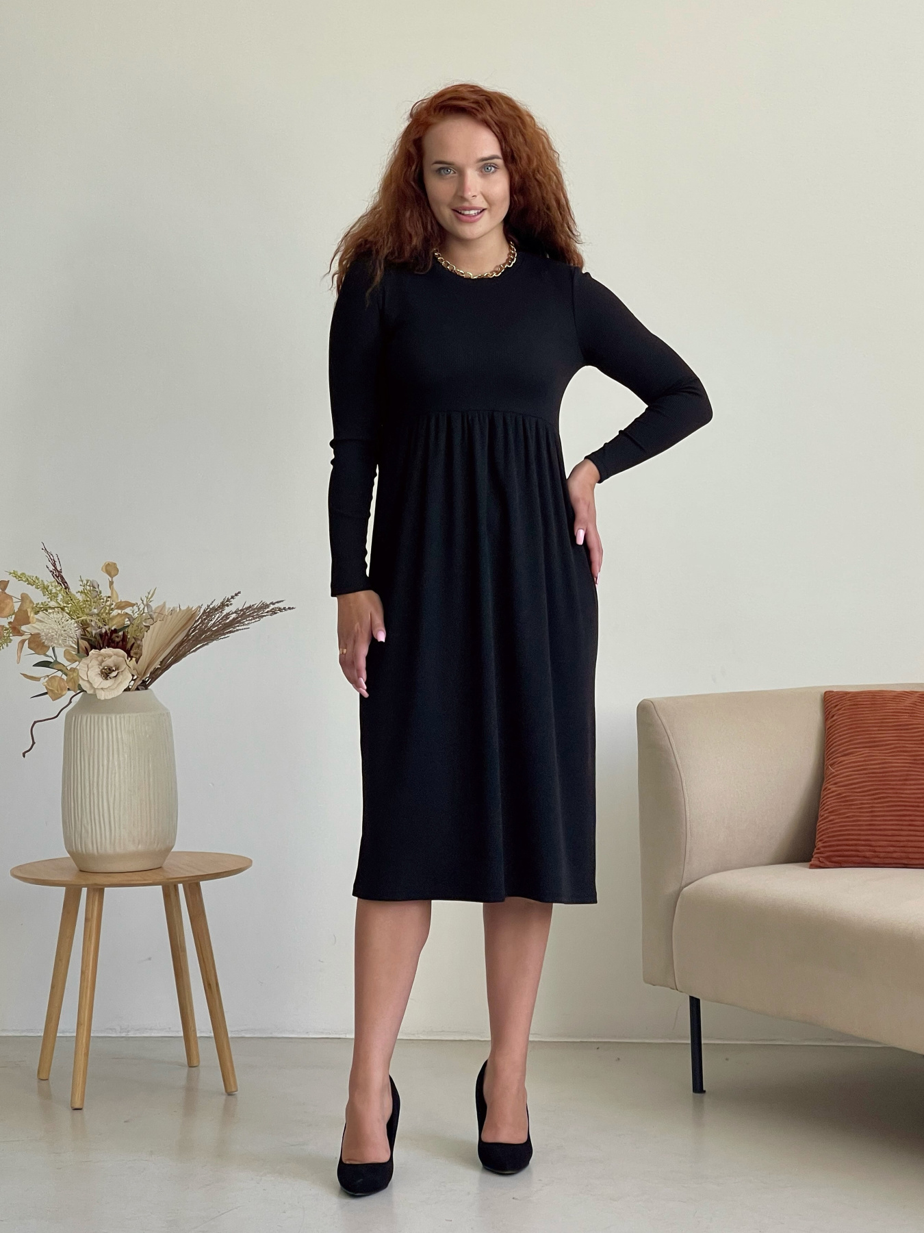 Сукня міді Merlini модель 700001381 Фото