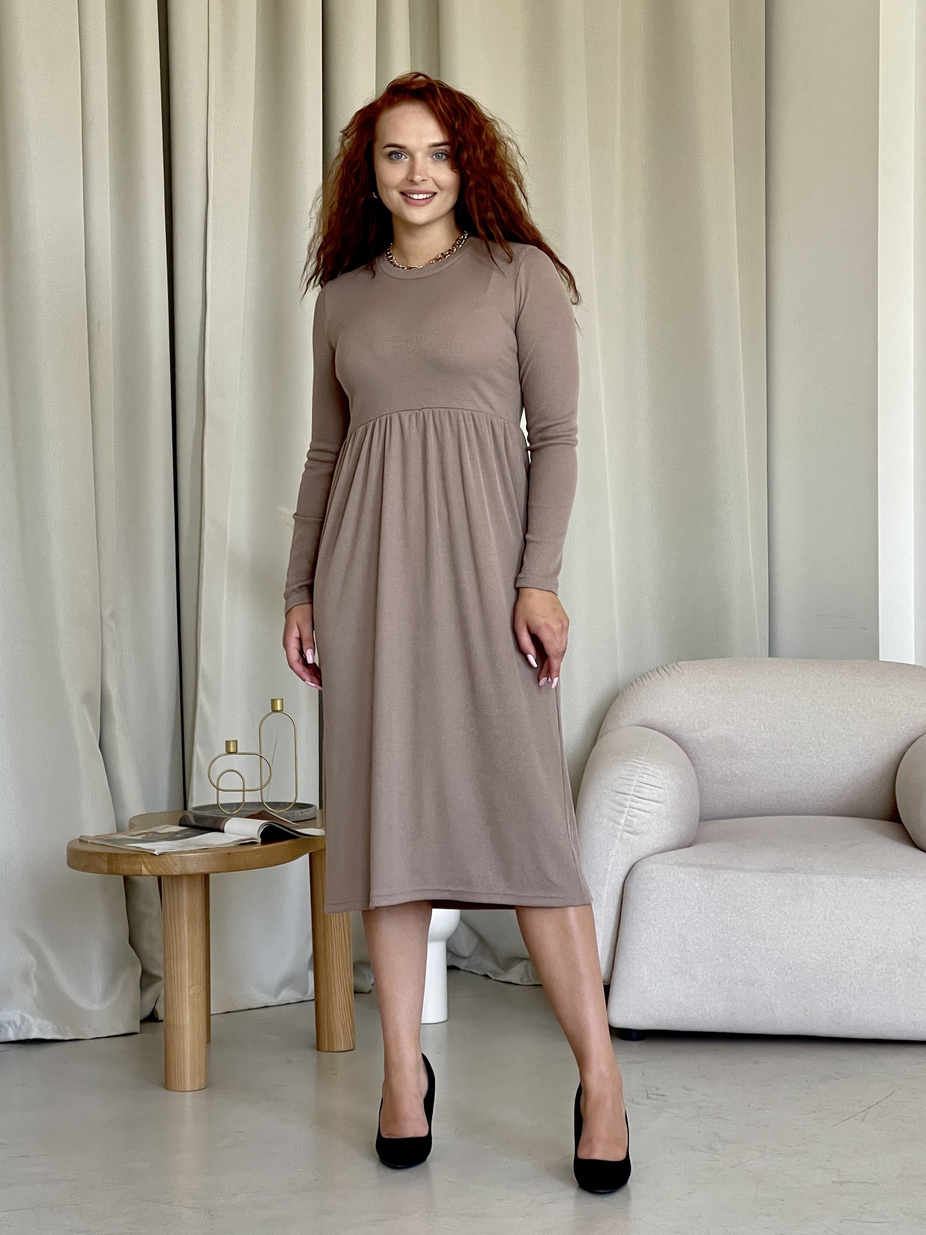 Сукня міді Merlini модель 700001384 Фото