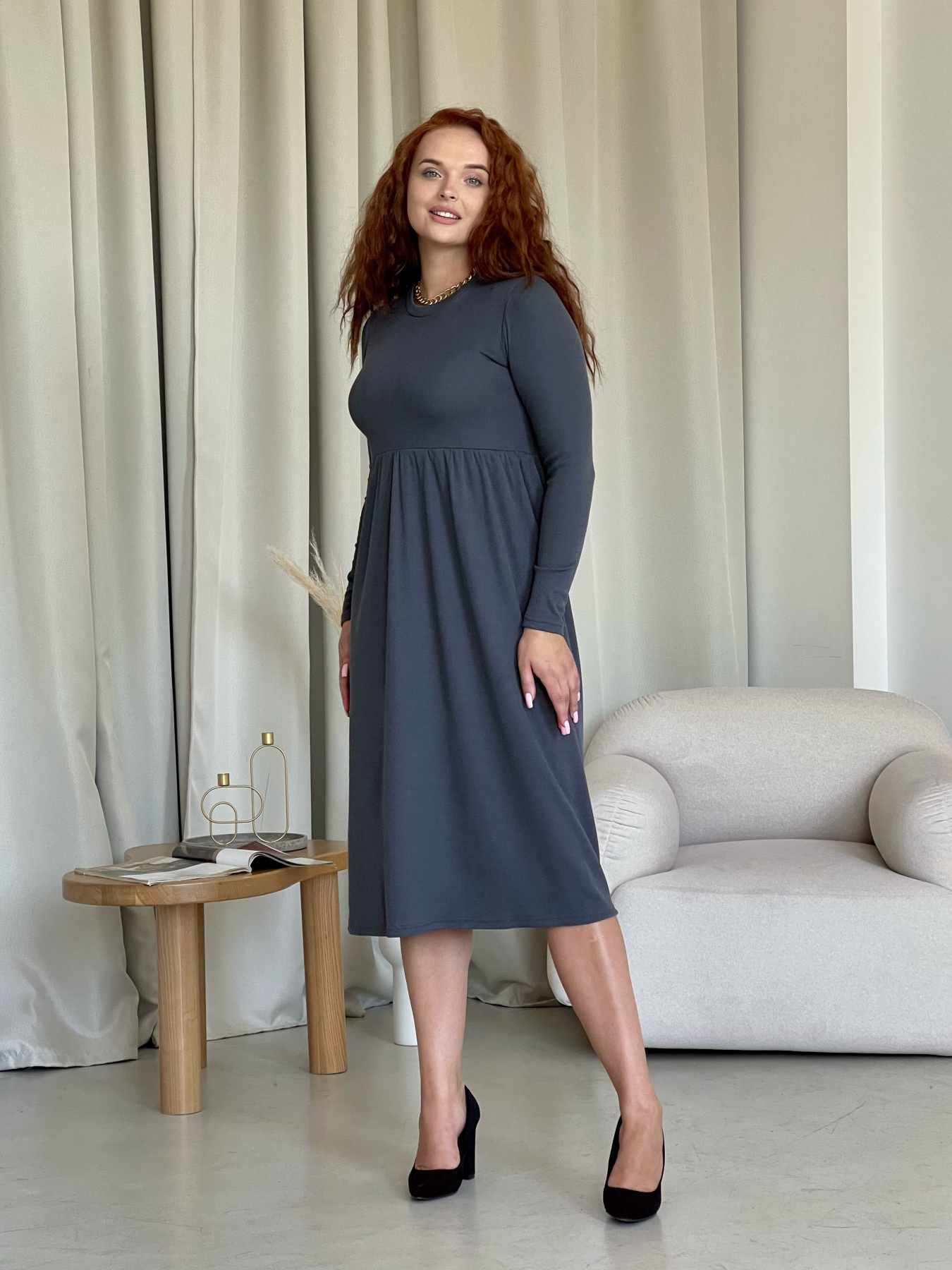 Платье миди Merlini модель 700001390 Фото