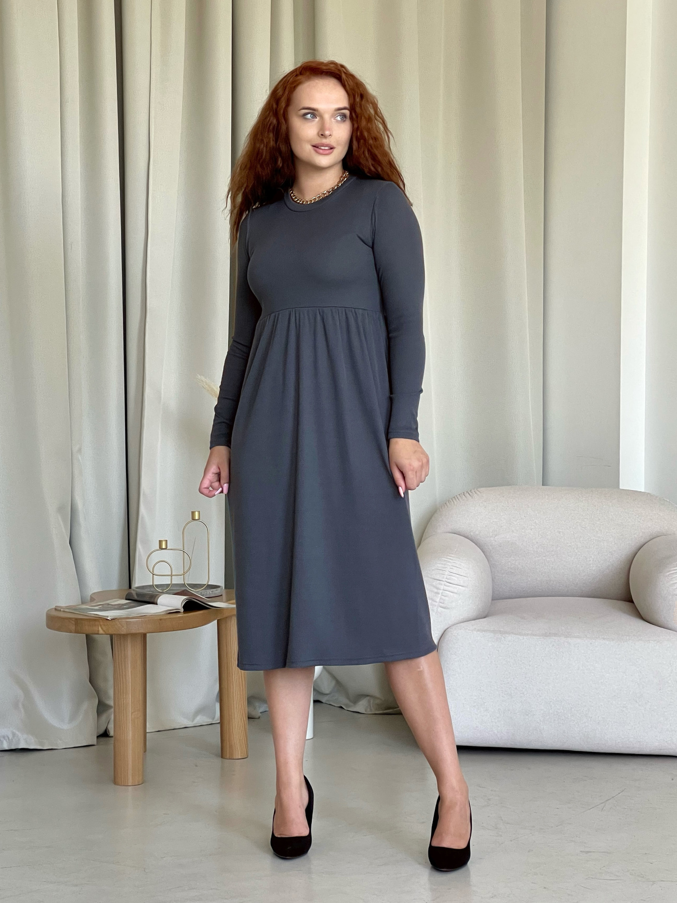 Платье миди Merlini модель 700001390 Фото