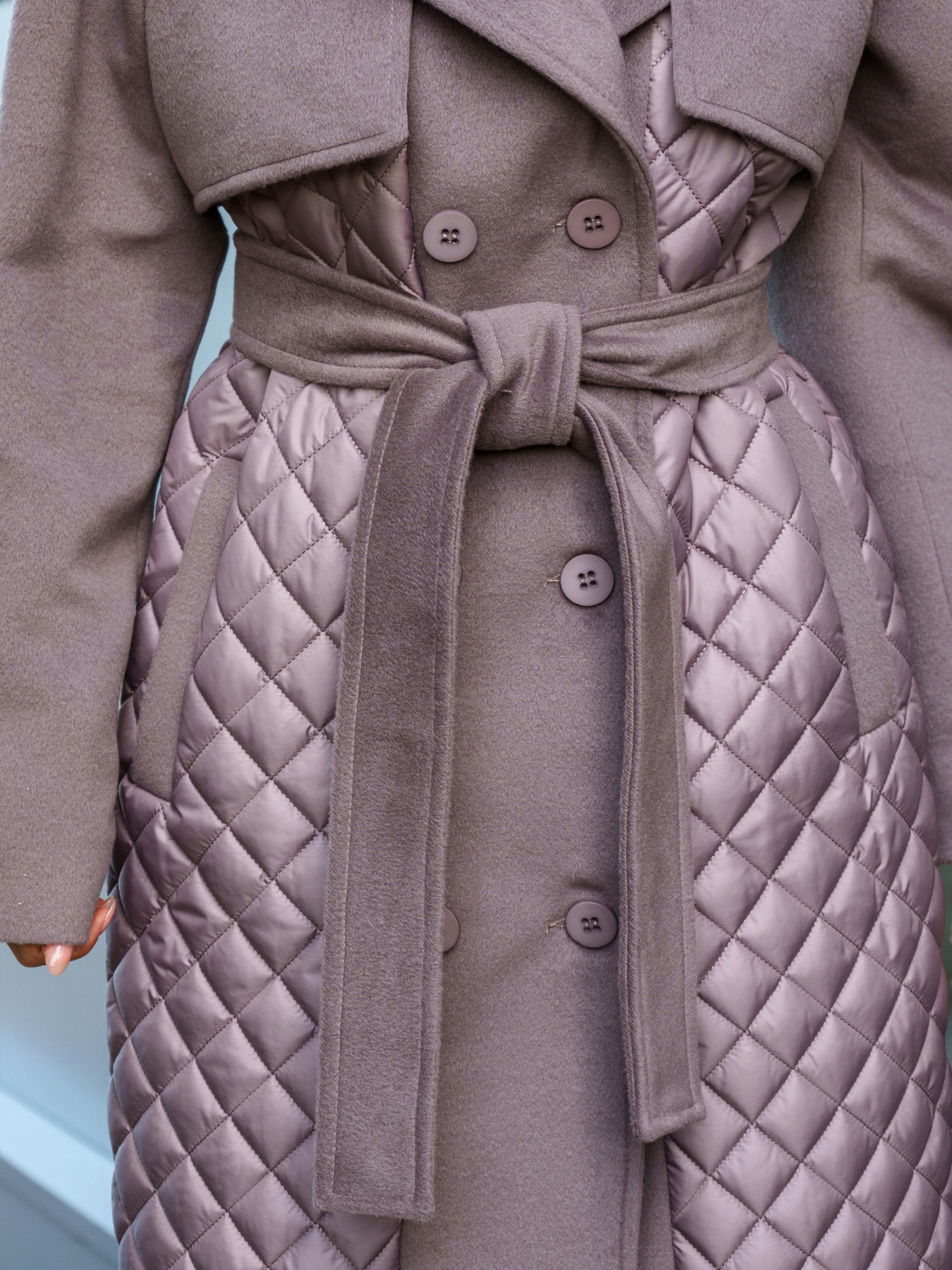 Пальто с утеплителем MilaNova модель Пальто ПВ-305 капучино Фото