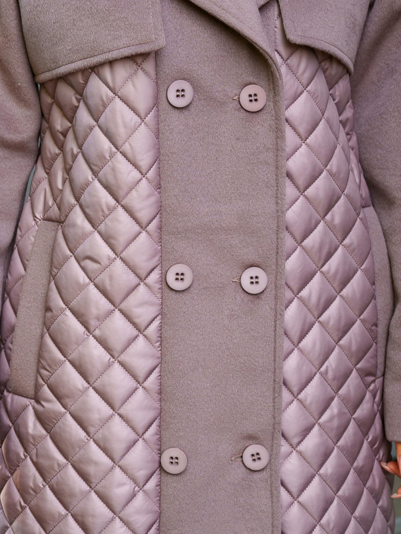 Пальто с утеплителем MilaNova модель Пальто ПВ-305 капучино Фото