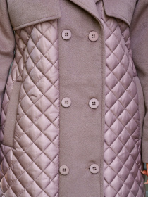 Пальто з утеплювачем MilaNova модель Пальто ПВ-305 капучино Фото