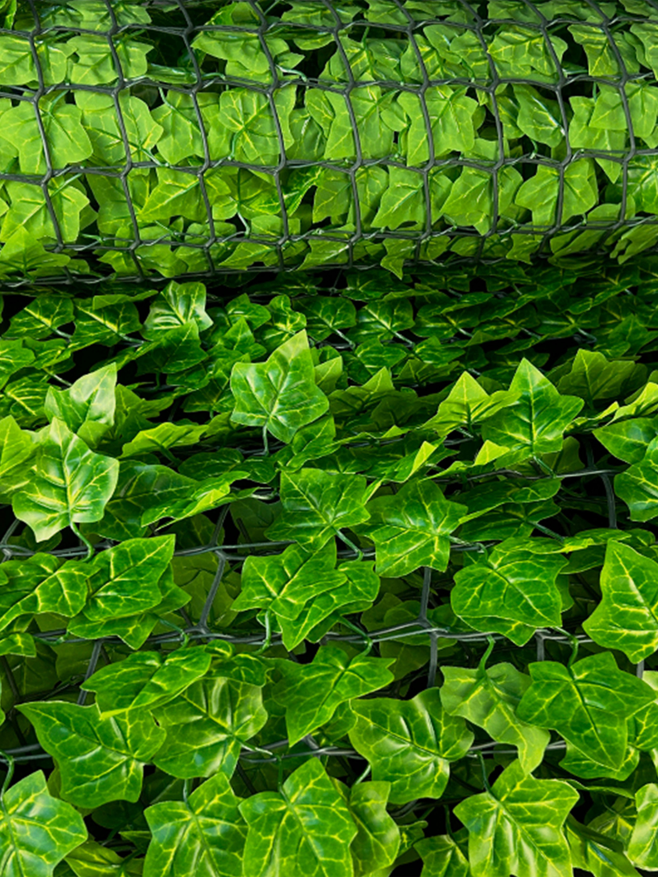 Декоративне зелене покриття-фітостіна "Яскраве листя" Engard модель GC-09 Фото