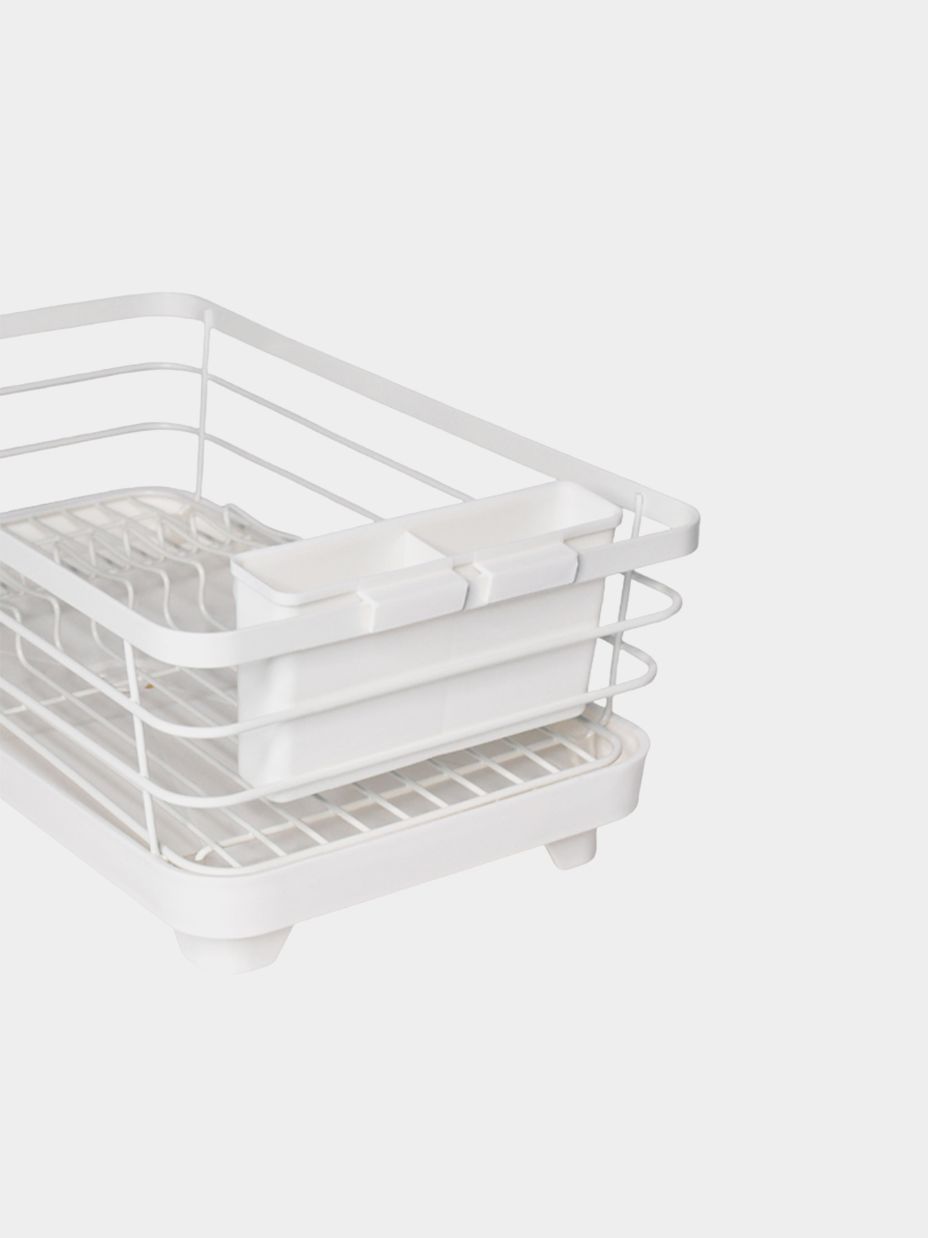 Сушарка для посуду з тримачем для приборів Lemax модель LF-634 Фото