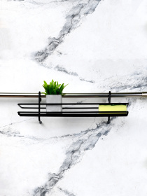 Полиця для спецій на рейлінг Homax модель MX-062 BL Фото