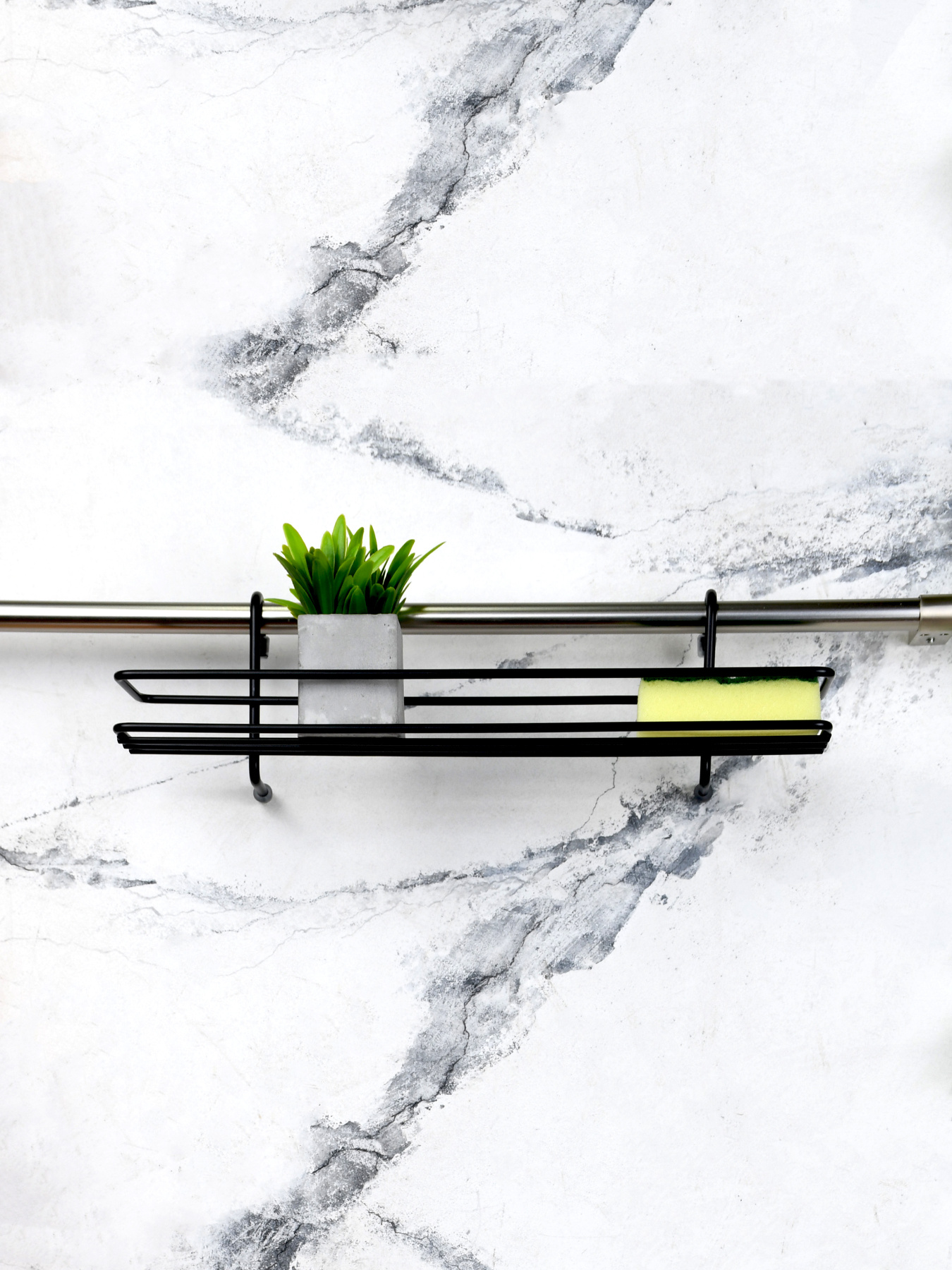 Полиця для спецій на рейлінг Homax модель MX-062 BL Фото