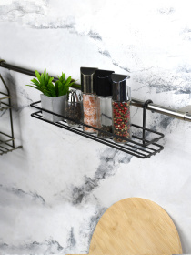 Полиця для спецій на рейлінг Homax модель MX-062 BL Фото