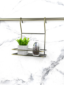 Полиця одинарна мала на рейлінг Lemax модель MX-067 BA Фото