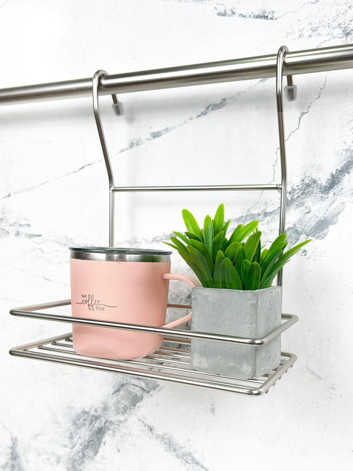 Полиця одинарна мала на рейлінг Lemax модель MX-067 NM Фото