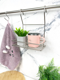 Полиця одинарна мала на рейлінг Lemax модель MX-067 NM Фото