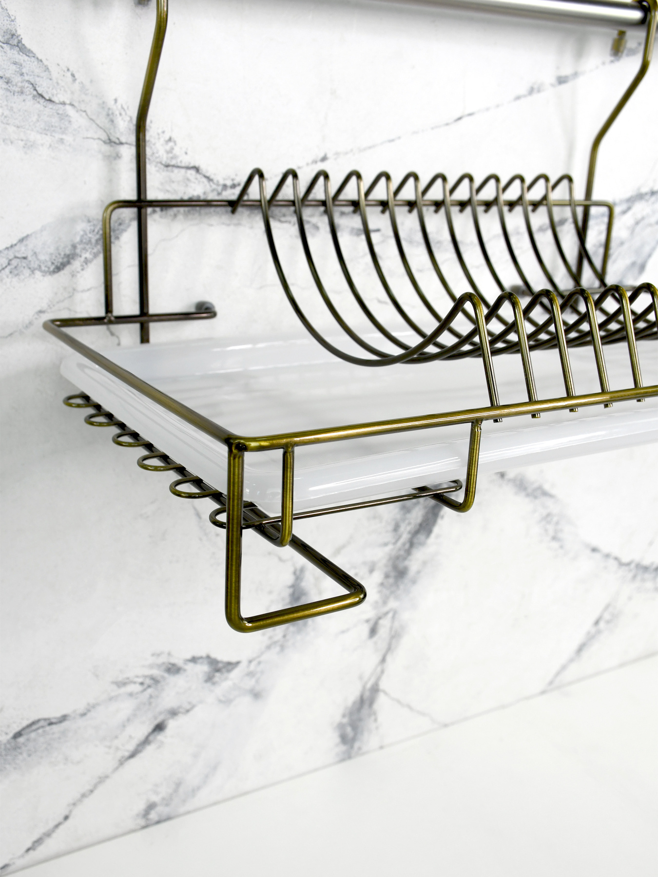 Сушарка для посуду на рейлінг Lemax модель MX-074 BA Фото