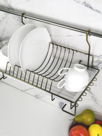 Сушарка для посуду на рейлінг Lemax модель MX-074 BA Фото