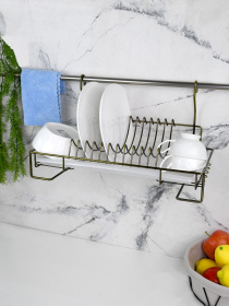 Сушарка для посуду на рейлінг Lemax модель MX-074 BA Фото