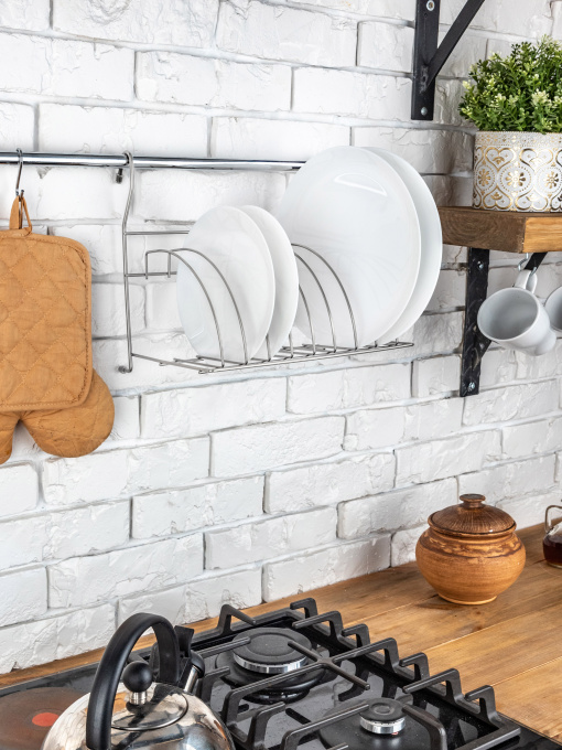 Сушка для посуды на рейлинг Lemax модель MX-075 NM Фото