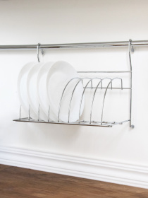 Сушарка для посуду на рейлінг Lemax модель MX-075 NM Фото