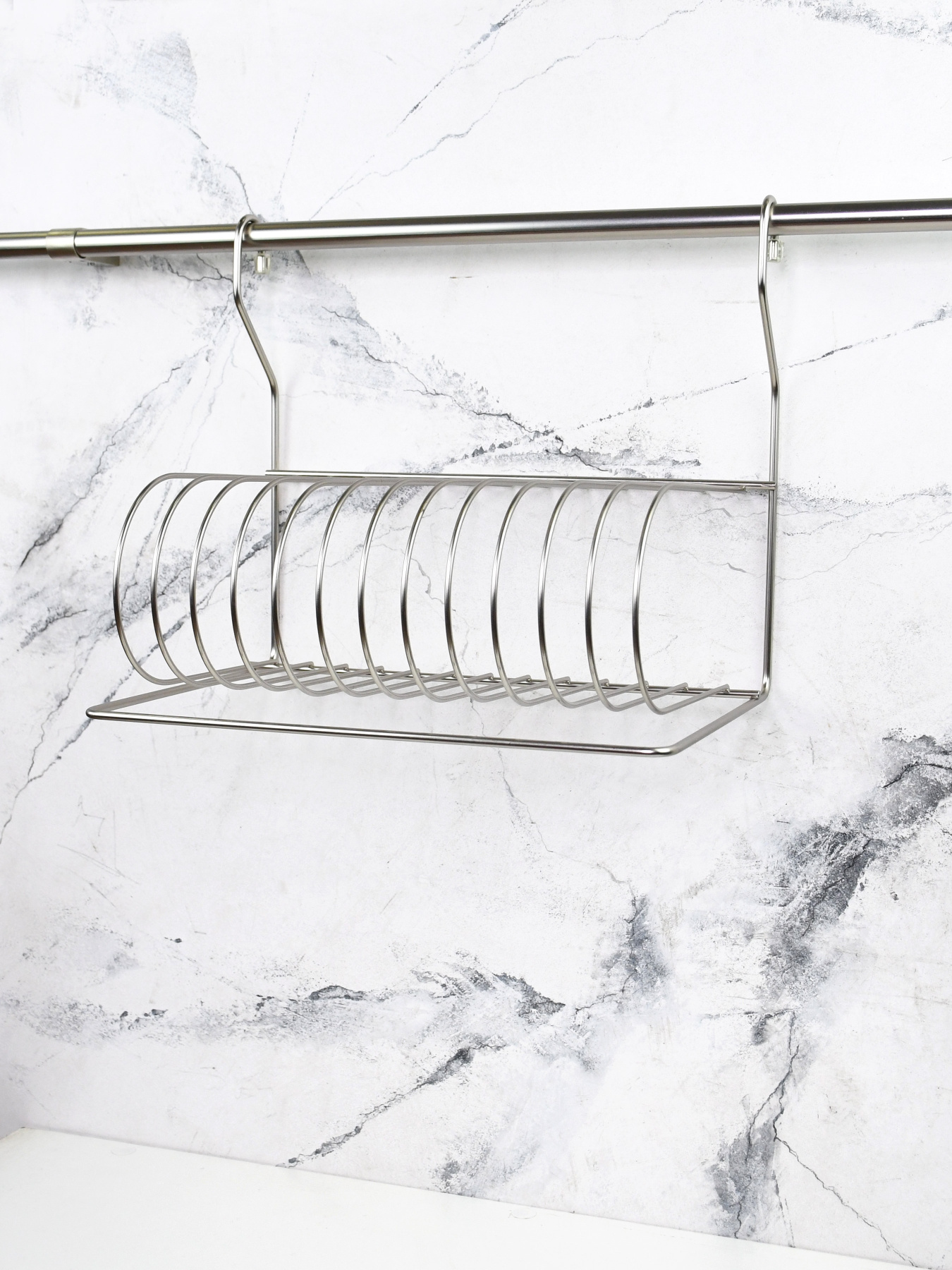 Сушка для посуды на рейлинг Lemax модель MX-076 NM Фото