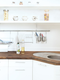 Стакан подвійний для столових приборів на рейлінг Lemax модель MX-425 Фото