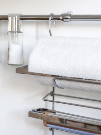 Тримач для рушників, фольги, плівки на рейлінг Lemax модель MX-428 Фото