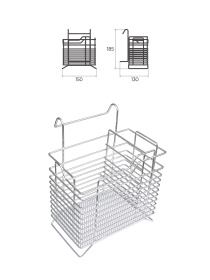 Полиця для ложок на рейлінг Lemax модель MX-430 Фото