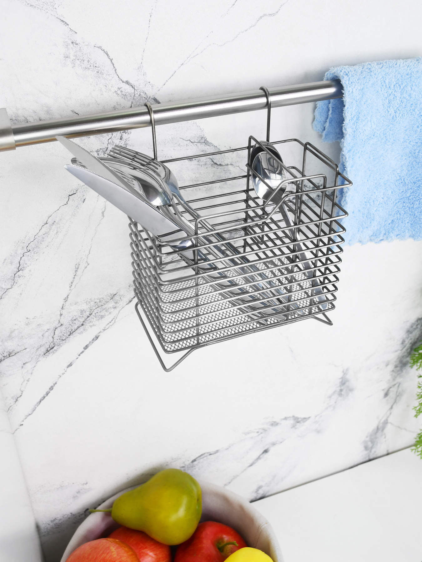 Полиця для ложок на рейлінг Lemax модель MX-430 NM Фото