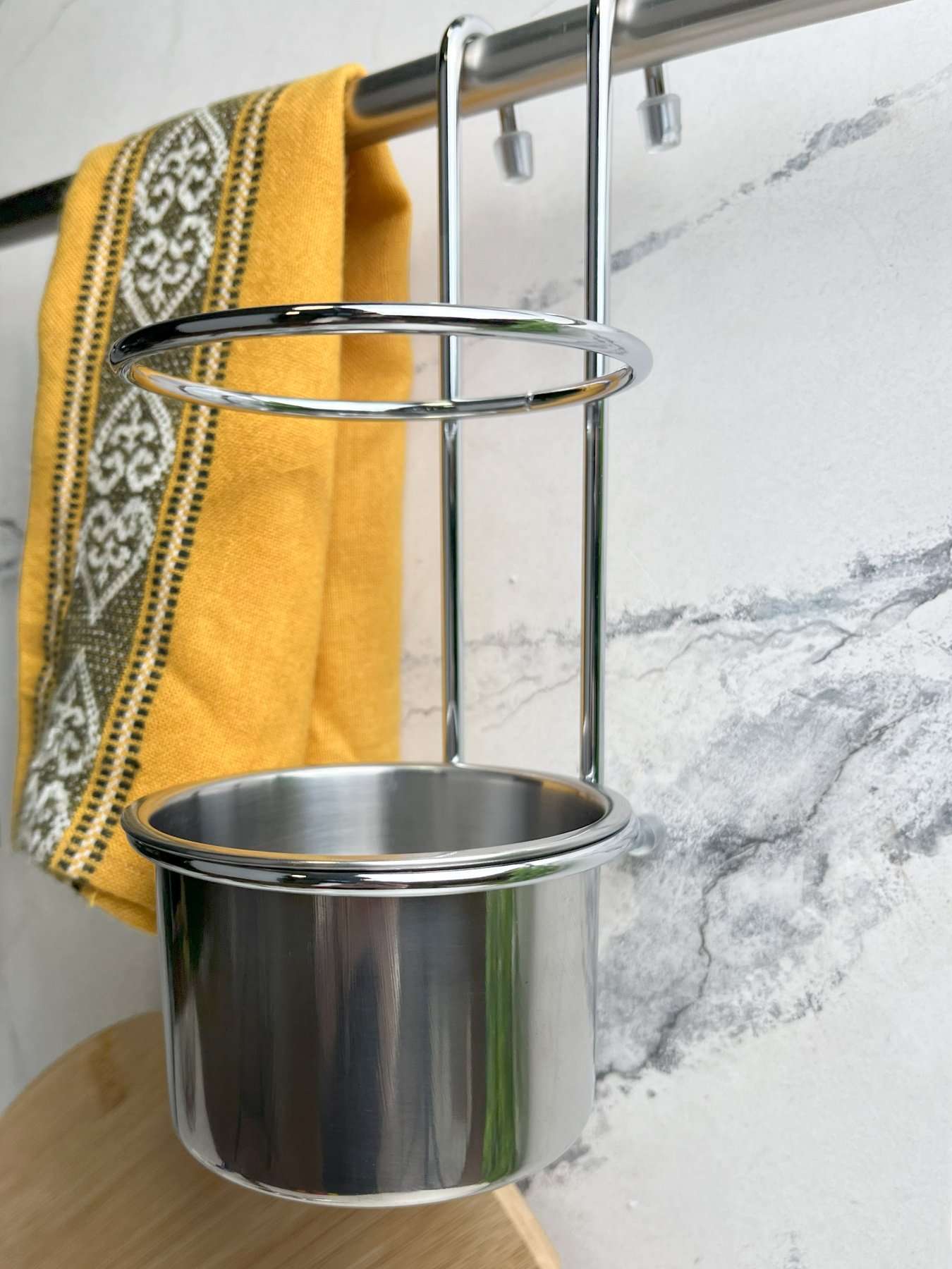 Стакан для столовых приборов на рейлинг Lemax модель YJ-G017 E Стакан для столовых приборов на рейлинг Lemax модель YJ-G017 E Фото