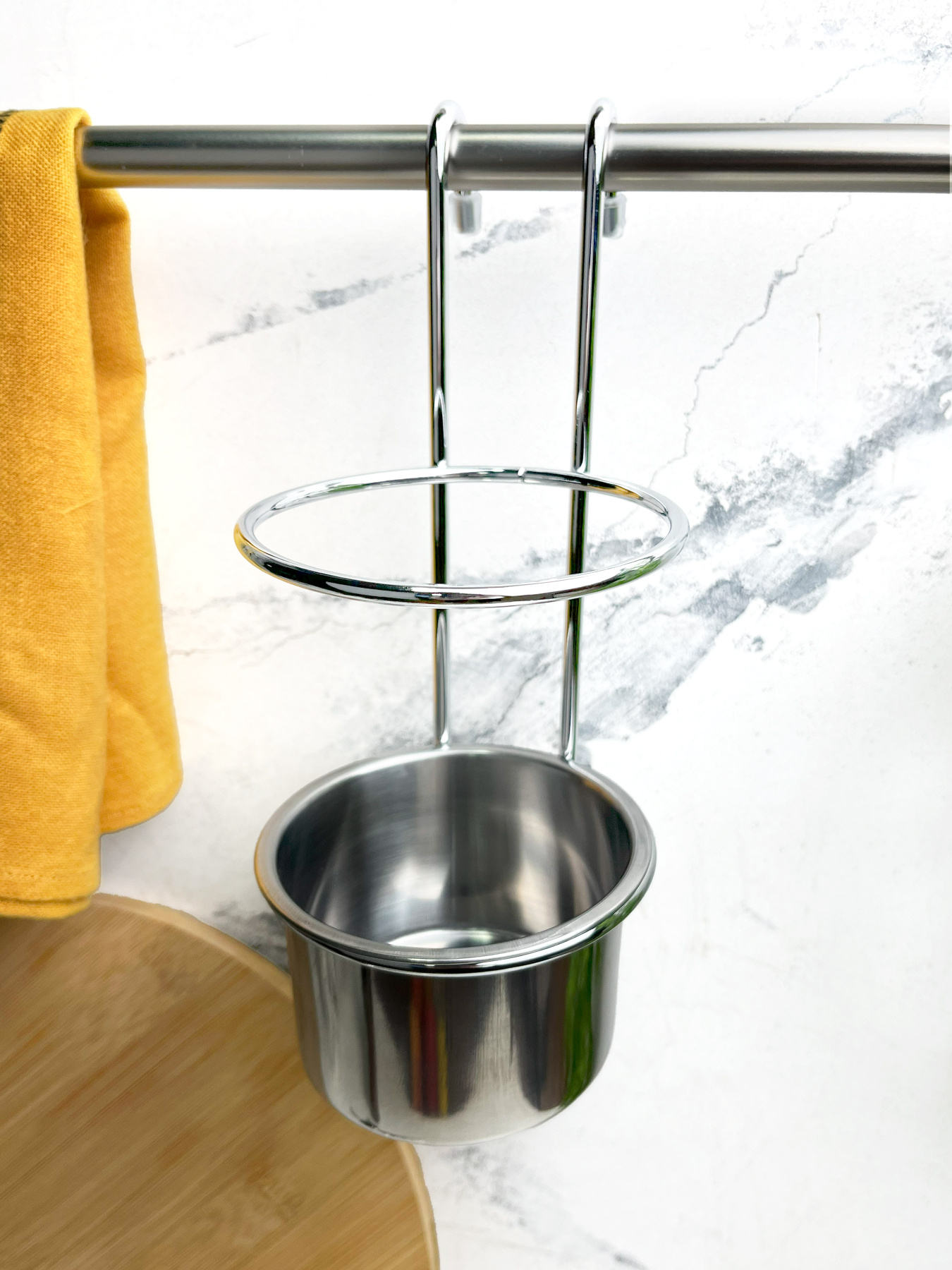 Стакан для столовых приборов на рейлинг Lemax модель YJ-G017 E Стакан для столовых приборов на рейлинг Lemax модель YJ-G017 E Фото