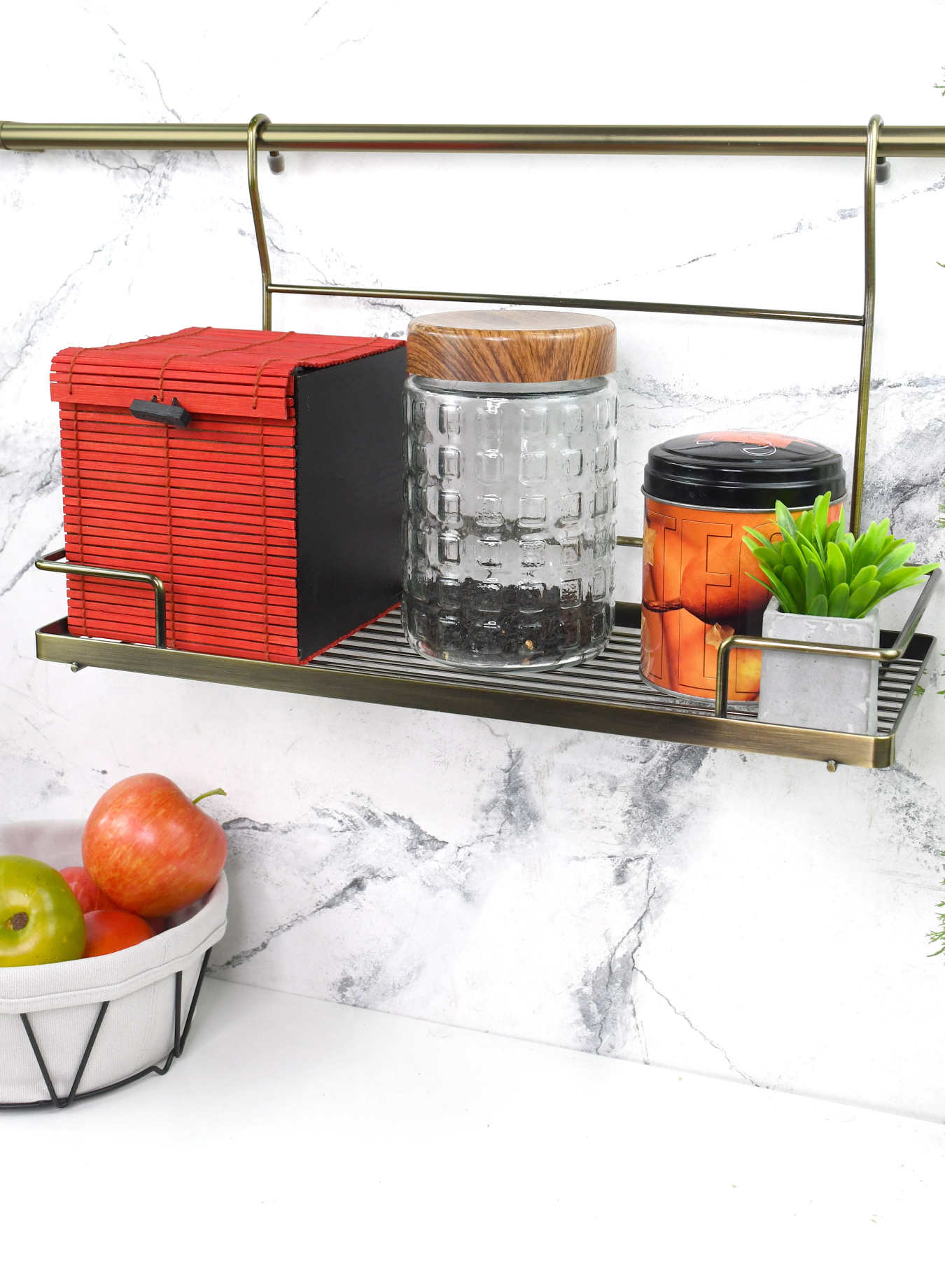 Полка одинарная на рейлинг Lemax модель YJ-G214 A BA Фото