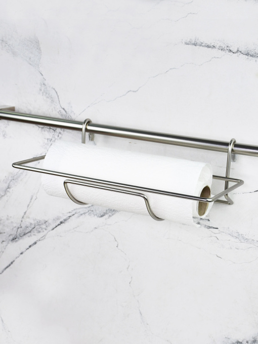 Полиця для паперових рушників на рейлінг Lemax модель YJ-G217 NМ Фото