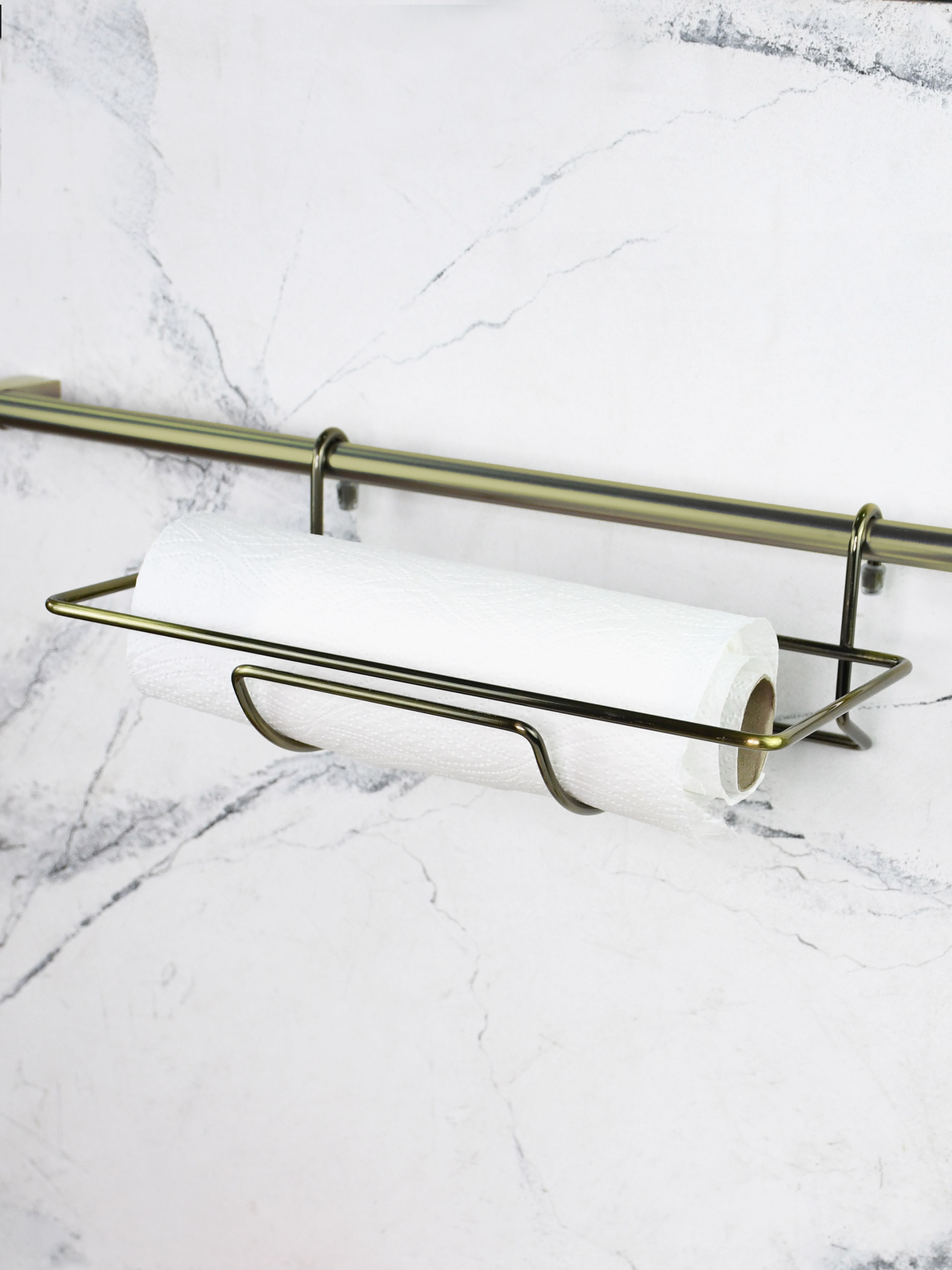 Полиця для паперових рушників на рейлінг Lemax модель YJ-G217 ВА Фото