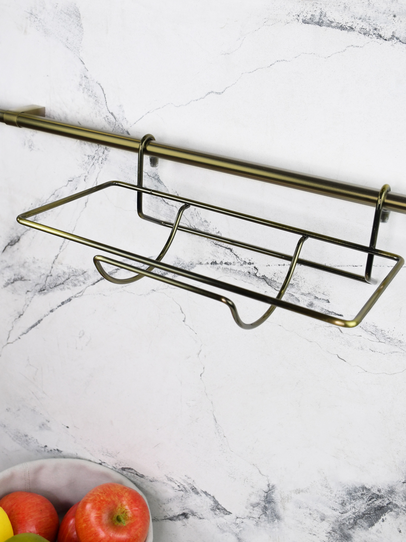 Полиця для паперових рушників на рейлінг Lemax модель YJ-G217 ВА Фото