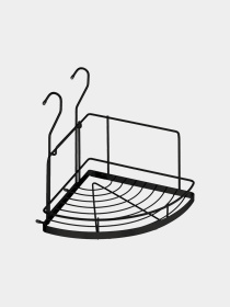 Полиця кутова мала на рейлінг Homax модель YJ-G301 A BL Фото