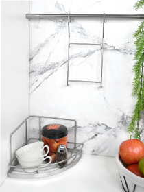 Полка угловая малая на рейлинг Lemax модель YJ-G301 A NM Фото