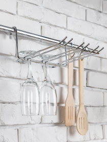 Полиця для фужерів на рейлінг Lemax модель YJ-G507 Фото