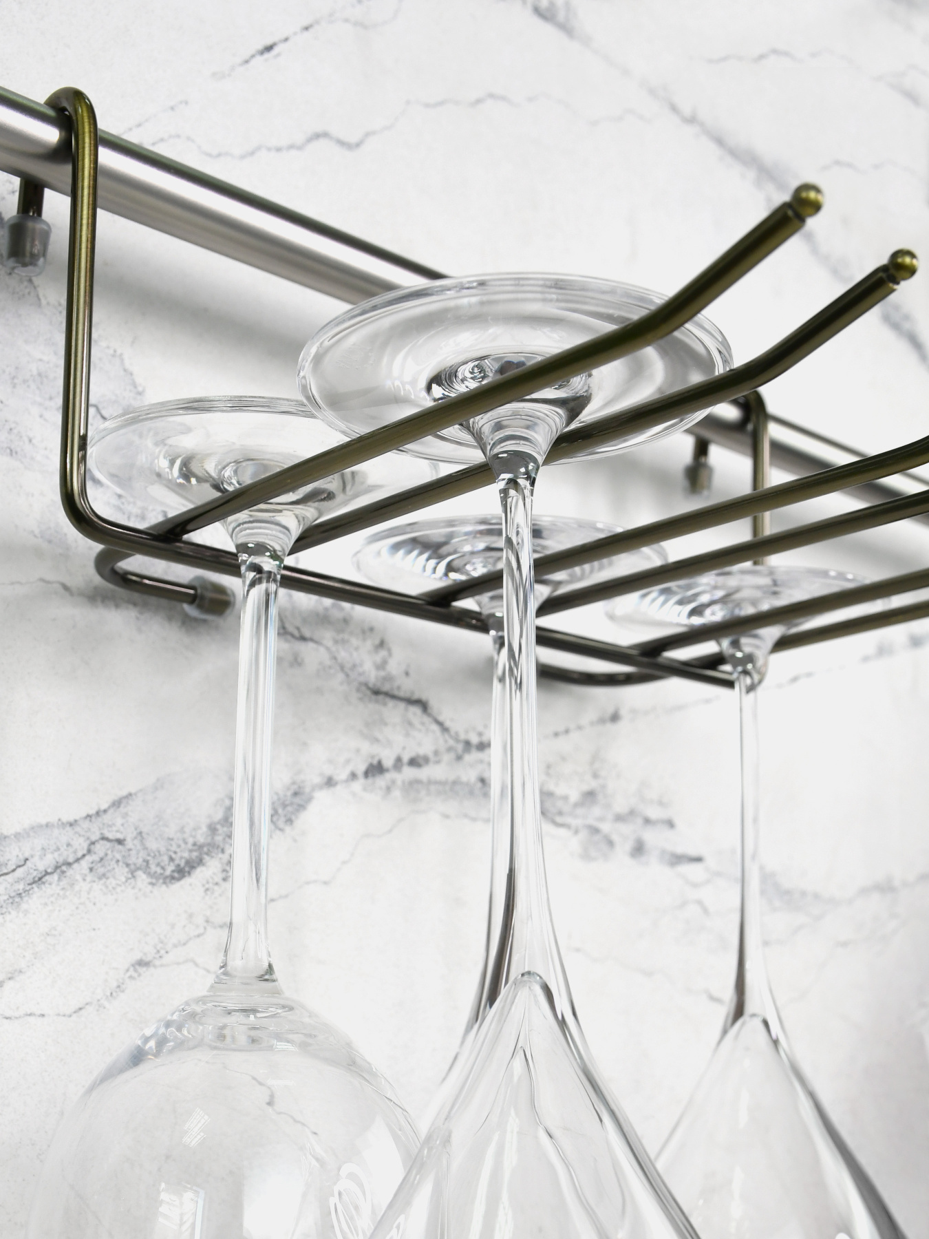 Полка для фужеров на рейлинг Lemax модель YJ-G507 BA Фото