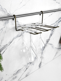 Полка для фужеров на рейлинг Lemax модель YJ-G507 BA Фото