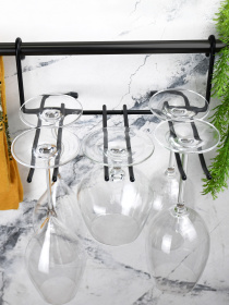 Полка для фужеров на рейлинг Homax модель YJ-G507 BL Фото