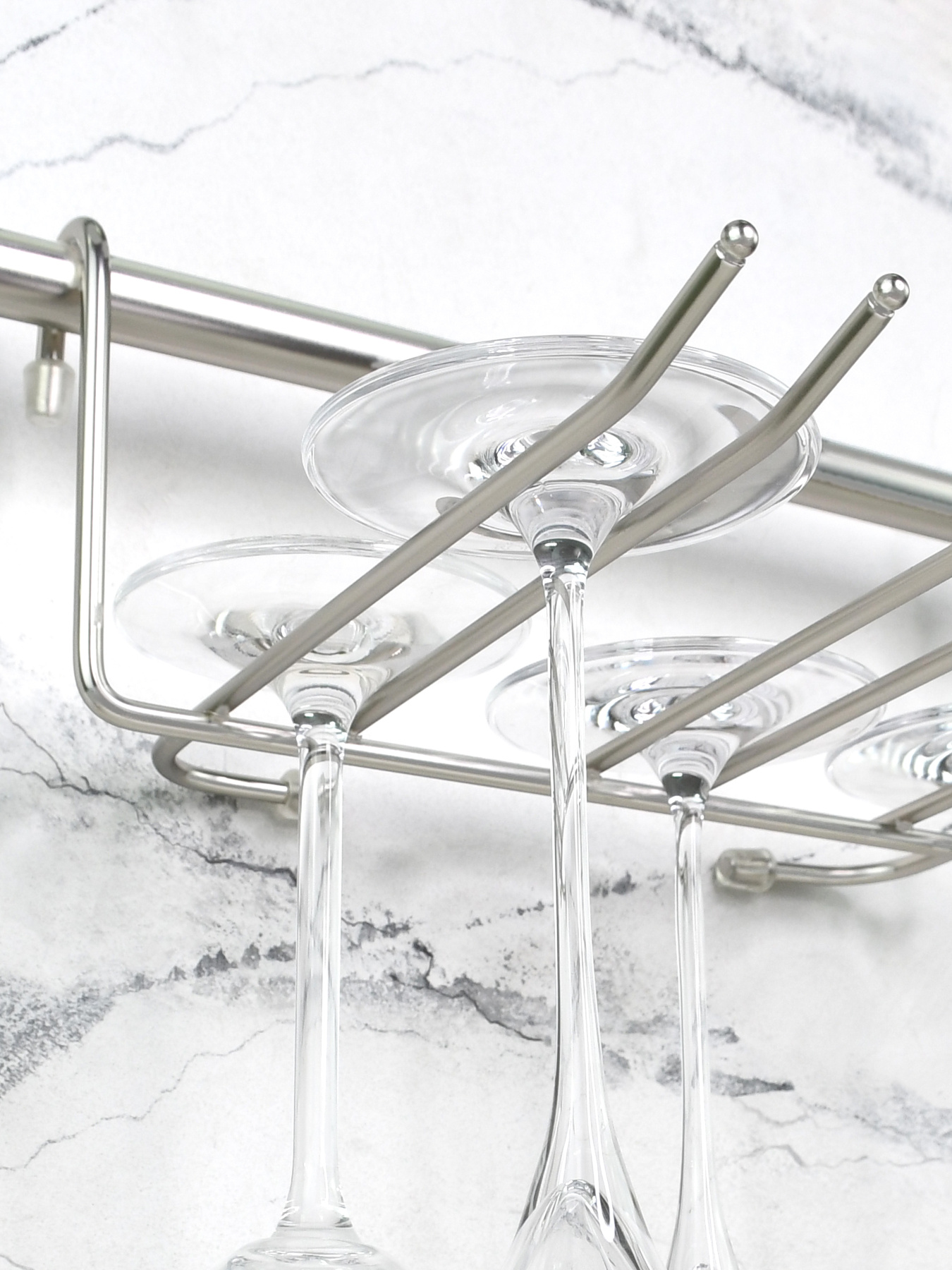 Полиця для фужерів на рейлінг Lemax модель YJ-G507 NM Фото