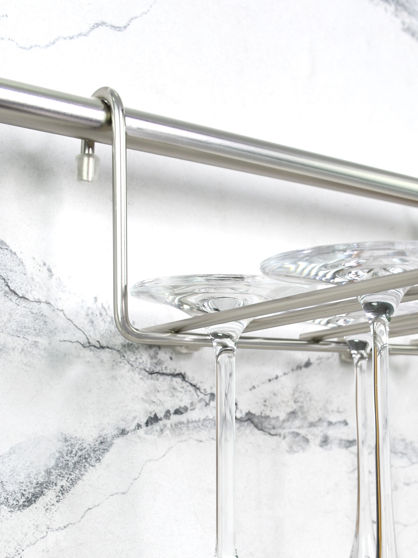 Полиця для фужерів на рейлінг Lemax модель YJ-G507 NM Фото