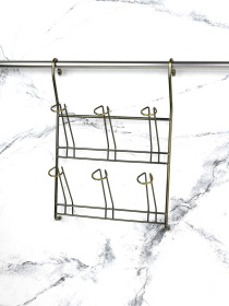 Полиця для чашок та склянок на рейлінг Lemax модель YJ-G508 BA Фото