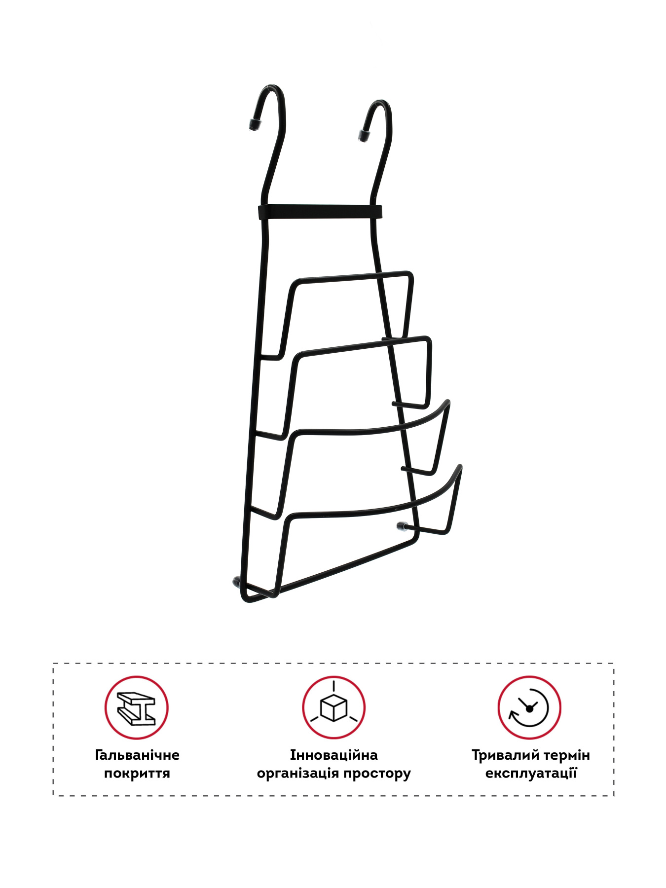 Полка для крышек на рейлинг Homax модель YJ-G809 B BL Фото