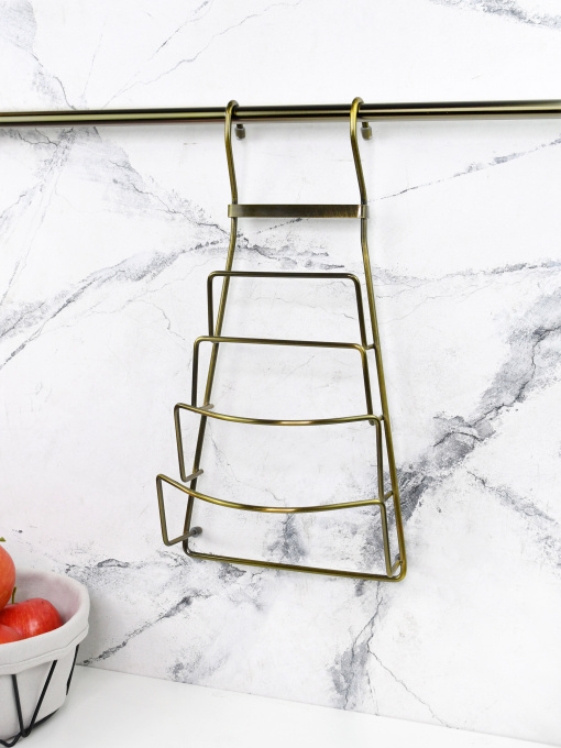 Полиця для кришок на рейлінг Lemax модель YJ-G809 B ВА Фото